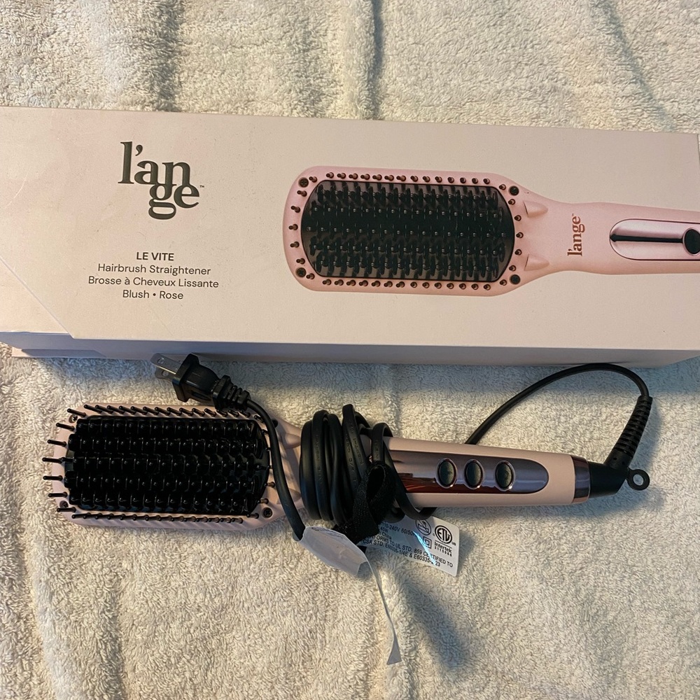 Lange Hairbrush Straightener